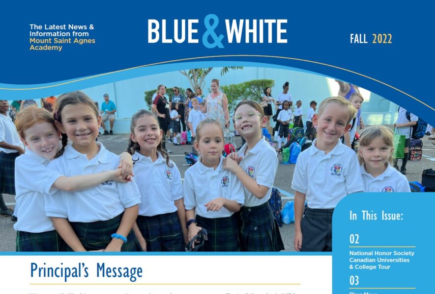 Blue & White Newsletter